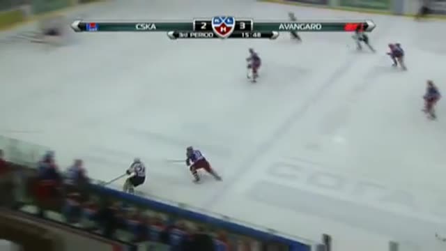 2-4!!! Попов забивает четвёртую шайбу