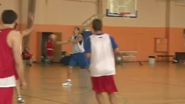 Открытая тренировка сборной России по баскетболу 