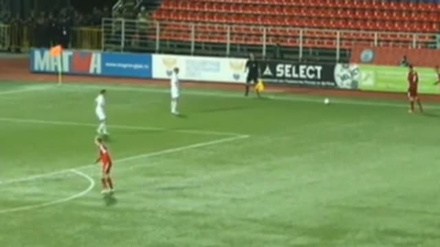 Видео. 1:0. Перендийя ("Мордовия") открывает счёт в матче