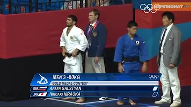 Российский дзюдоист Арсен Галстян победил на Олимпийских играх.