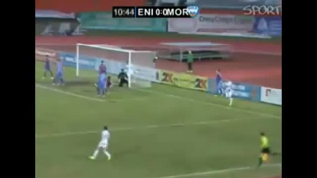 Видео. 0:1 Маркин ("Мордовия") открывает счёт в матче
