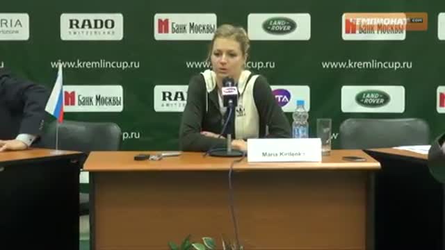 Мария Кириленко отметила хорошую игру Ярославы Шведовой