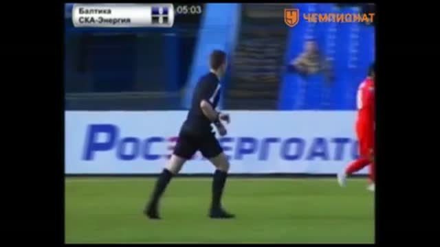 Видео. 1:0 Вотинов ("Балтика") открывает счёт в матче
