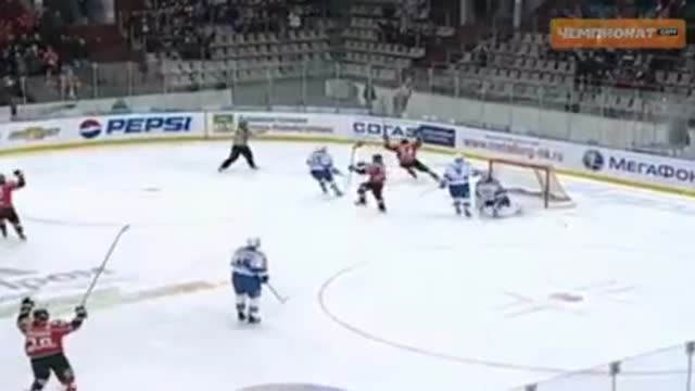 Видео. 1:0. Гареев ("Металлург Нк") открывает счёт в матче
