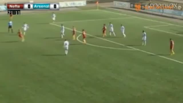 Видео. 0:1 Базанов ("Арсенал") открывает счёт в матче