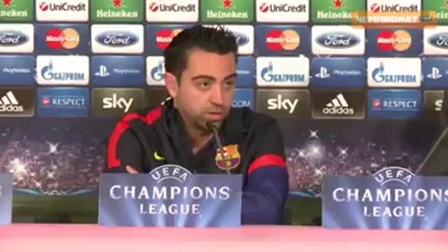 Пресс-конференция перед матчем «Бавария» - «Барселона»