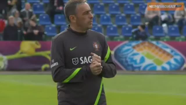 Тренировка сборной Португалии в преддверии матчей Евро