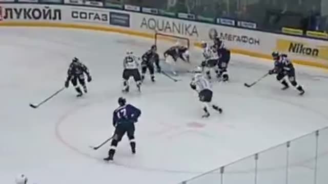 Видео. 0:1 Ружичка ("Салават Юлаев") открывает счёт в матче