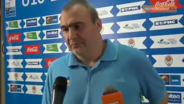 Усенко после матча с Черногорией