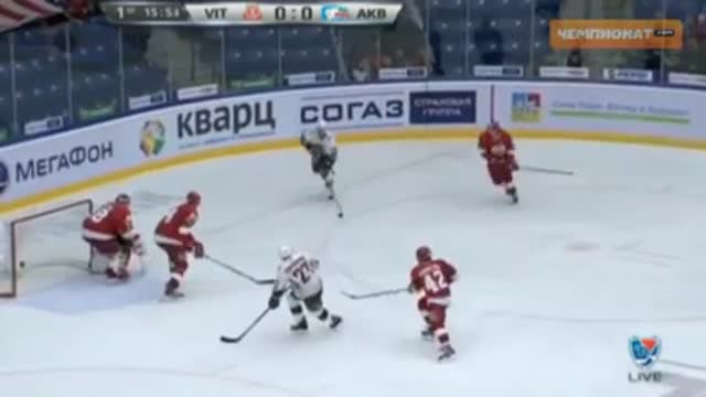 Видео. 0:1 Терещенко ("Ак Барс") открывает счёт в матче