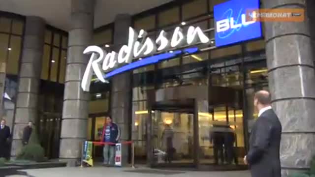 В Киеве сборная Франции поселилась в гостинице "Radisson Blue"