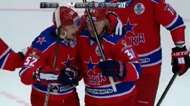 Видео.1:0  Григоренко (ЦСКА) открывает счёт в матче