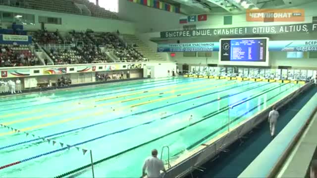 Российские пловцы на чемпионате России отбираются на Олимпийские