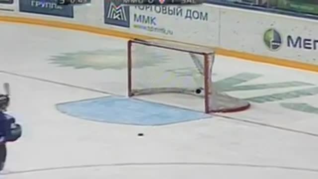 Видео. 0:2 Кайгородов ("Салават Юлаев") забивает в пустые ворота
