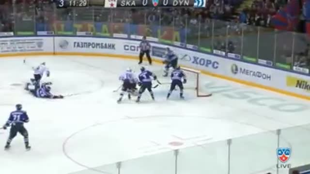 Видео. 0:1 Цветков ("Динамо" Мск) открывает счёт в матче