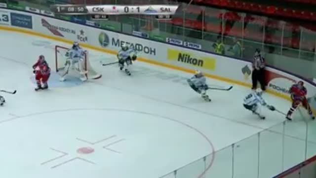 Видео. 1:1 Рылов (ЦСКА) сравнивает счёт