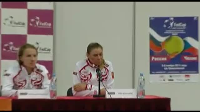 	Пресс-конференция сборной России