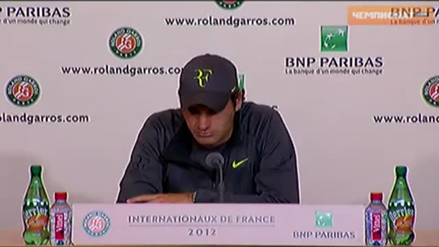Пресс-конференция с участием Роджера Федерера и Новака Джоковича