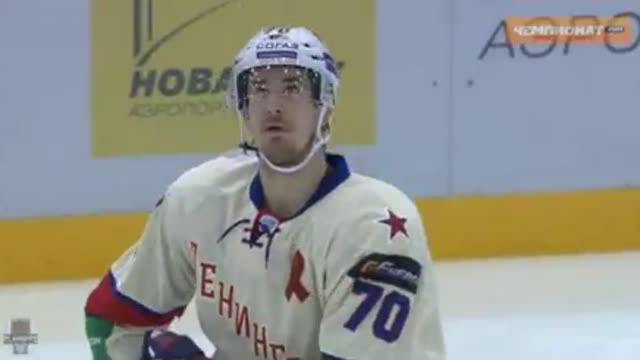 Видеообзор первого периода матча ЦСКА - СКА