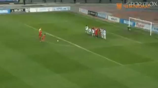 Видео. 0:1 Чуперка ("Спартак-Нальчик") открывает счёт в матче