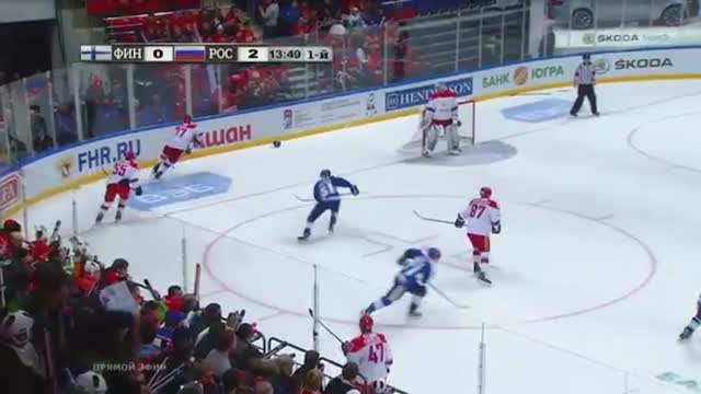 Видео. 0:3 Радулов (Россия) забрасывает шайбу в ворота