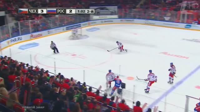 Ярушек увеличивает разрыв в счёте в матче Россия — Чехия